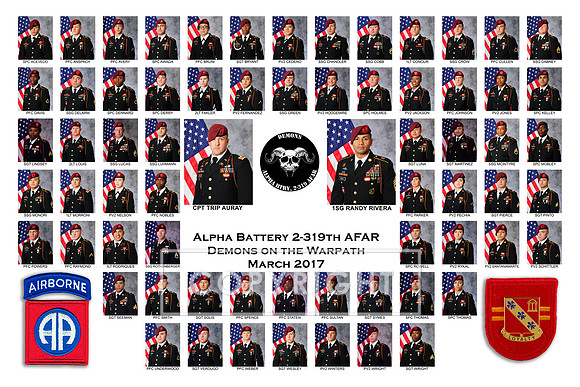 Divarty, 2-319, A Battery (2 BCT)
